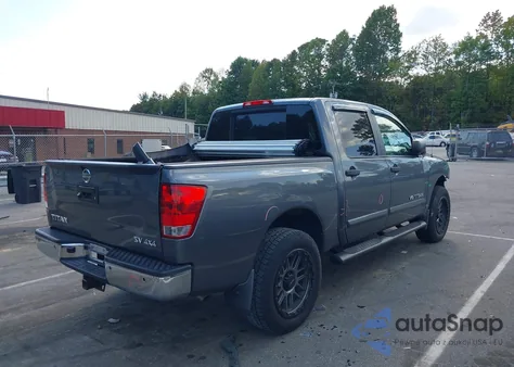 2013 Nissan Titan Sv from USA, damaged, VIN 1N6AA0ECXDN310828